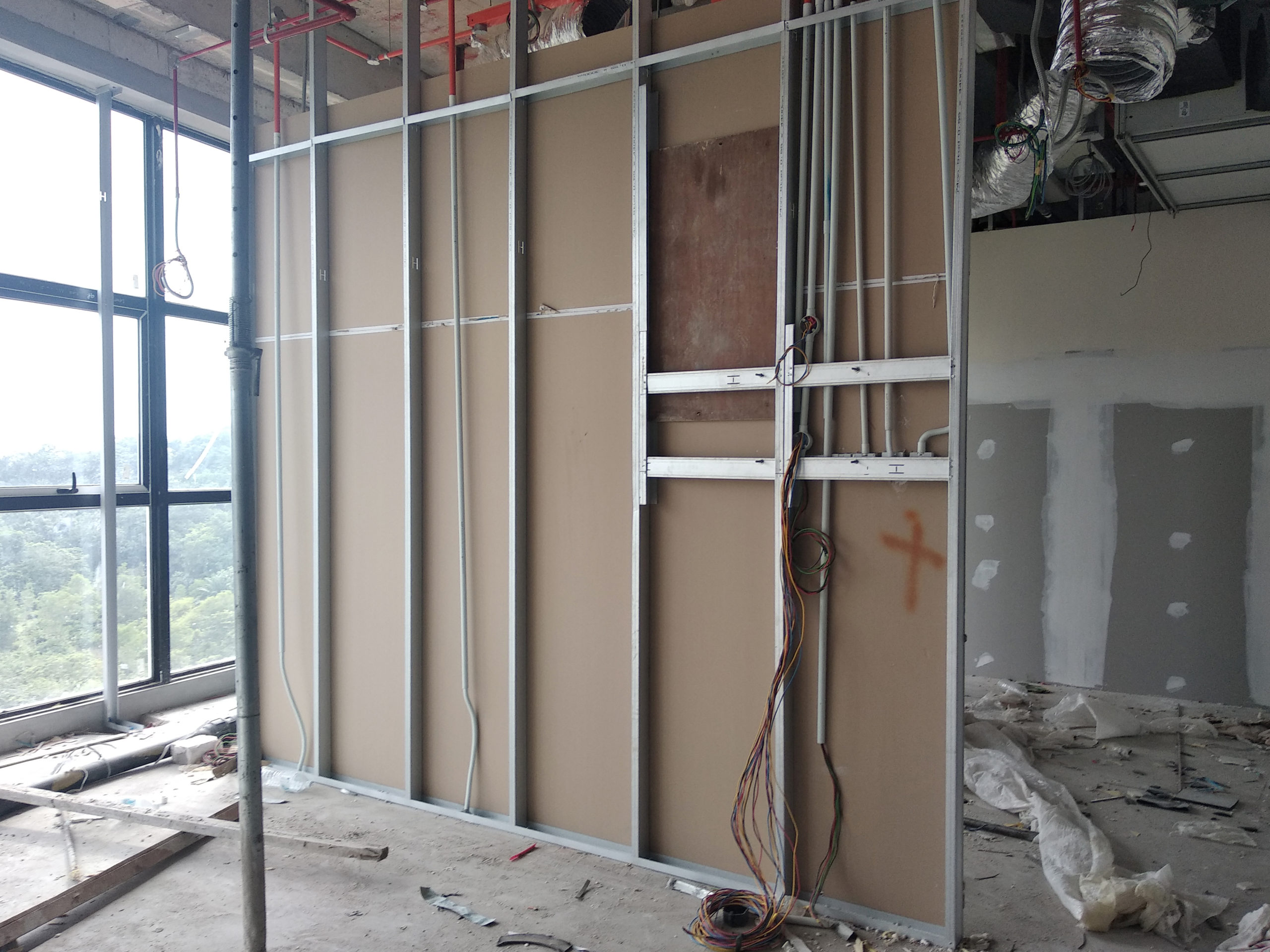 Building A Partition Wall In Living Room