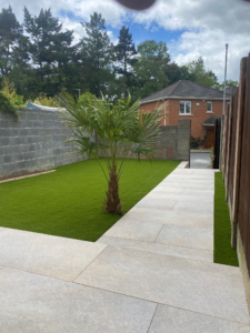 Artificial grass and patio paving Blanchardstown