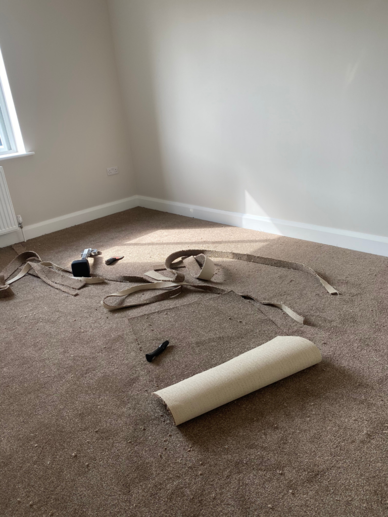 Carpet fitting Clone bedroom