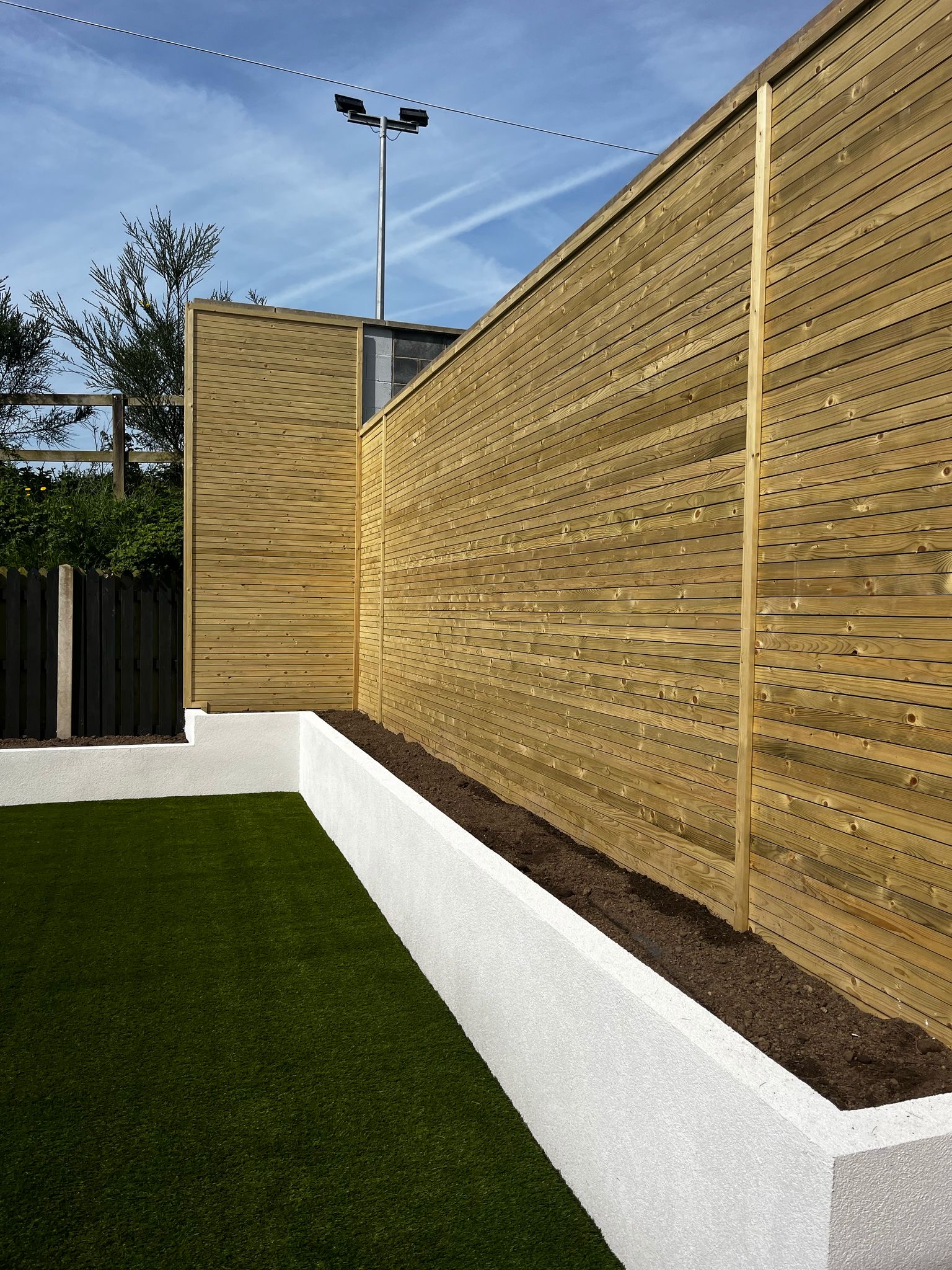 Raised flower bed, Wicklow